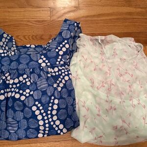 Lot of 2 XL Blouses